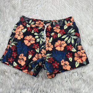 New Look Men's Tropical Floral Swim Trunks Shorts